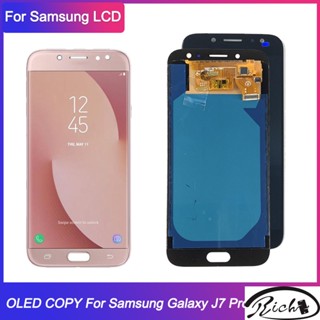 Oled J730 อะไหล่หน้าจอสัมผัส LCD แบบเปลี่ยน สําหรับ Samsung J7 Pro 2017 Samsung Galaxy j730f