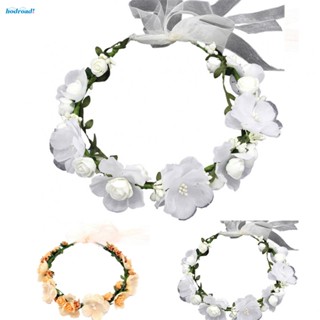 【HODRD】Female Headband Flower Garland Hair Decoration Hairband Holiday Wedding【Fashion】