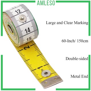 [Amleso] เทปวัดตัว แบบนิ่ม สําหรับถักนิตติ้ง