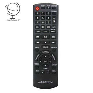 N2qayb000641 รีโมตคอนโทรล แบบเปลี่ยน สําหรับระบบสเตอริโอ Panasonic Compact SC-HC35 SCHC35 SC-HC35DB SCHC35DB