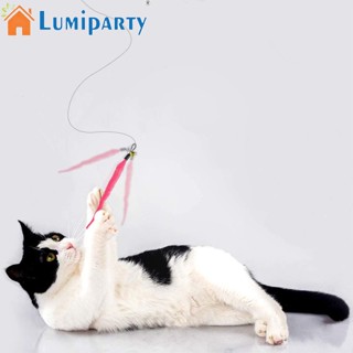 Lumiparty แท่งหนอนของเล่น แนวตลก แบบเปลี่ยน สําหรับแมว