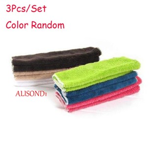 Alisond1 ผ้าเช็ดจาน 25x25 ซม. ผ้าขนหนูนุ่ม ร้อน ครัว ล้าง ทําความสะอาด มายากล ปัดฝุ่น