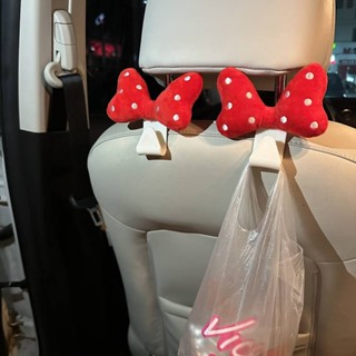 Car Hook Bow Rear Seat Hanging Car Chair Back for Car Interior Multi-Functional Cute Decoration Supplies 6Y4y