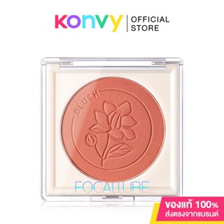 FOCALLURE FA235 Perfection Velvet Blush 3.7g #401 บลัชออน เม็ดสีคมชัด นุ่มและเรียบเนียน.