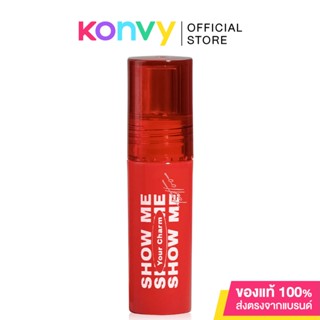 ไม่ติดมาสก์! Charmiss Show Me Your Charm Tattoo Matte Tint 2.2g #03 Jolly Tangerine ลิปทินท์เนื้อน้ำปาดเดียวจบ!.