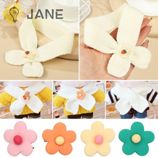 Jane ผ้าพันคอ ผ้าวูลถักนิตติ้ง ขนาดมินิ DIY สําหรับตกแต่งเสื้อผ้าตุ๊กตา