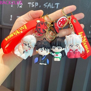 Back2life พวงกุญแจ จี้ตุ๊กตาอนิเมะ Inuyasha เครื่องประดับ สําหรับห้อยกระเป๋าเป้สะพายหลัง