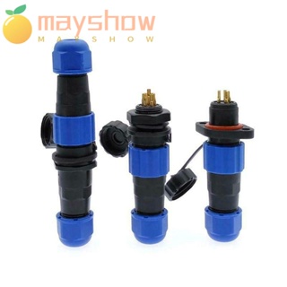 Mayshow สายเคเบิล Coupler IP68 1-7 Pin กันน้ํา เมาท์อินไลน์