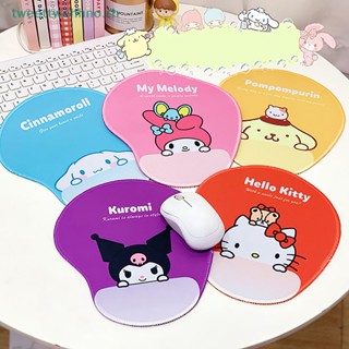 Tweettwehhno แผ่นรองเมาส์ ลายการ์ตูนอนิเมะ Kuromi Cinnamoroll น่ารัก กันลื่น สําหรับเล่นเกม แล็ปท็อป โต๊ะทํางาน TH