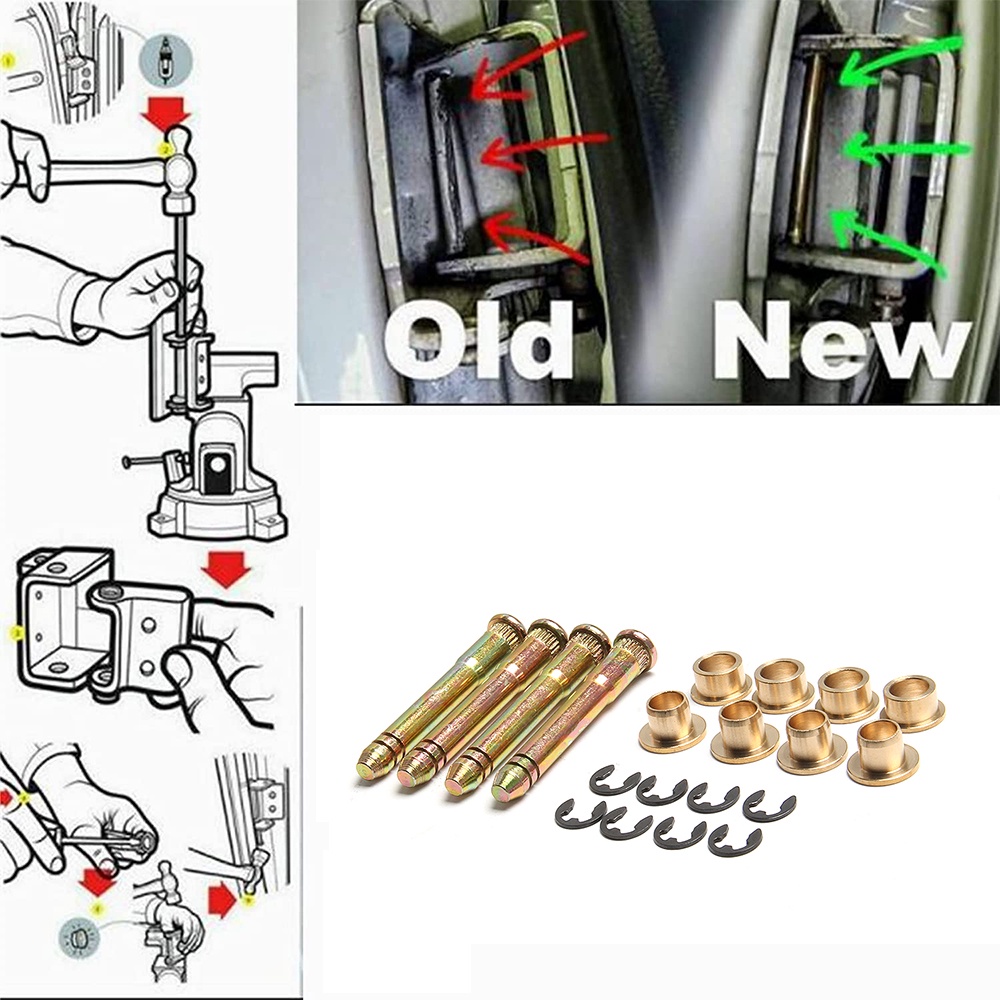 SADE ขาบานพับประตูรถยนต์ สําหรับ Honda Civic Accord CR-V CRX CX DX EX SI EG6 B16 D16 EK EG EH EJ - รูปที่ 4
