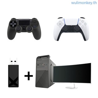 Wu อะแดปเตอร์รับสัญญาณบลูทูธไร้สาย USB BT5 0 สําหรับ XB One Steam Deck Controller PC Win7 8 10 Laptops