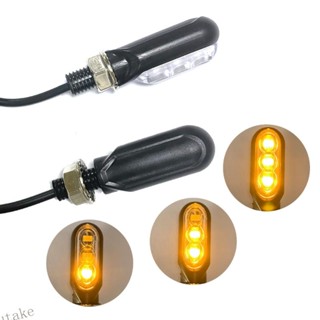 Uki ไฟกระพริบ LED 12V สําหรับรถจักรยานยนต์ 1