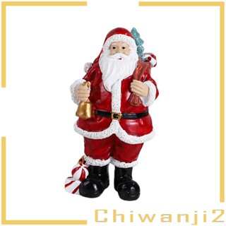 [Chiwanji2] ตุ๊กตาฟิกเกอร์ รูปปั้นซานตาคลอส สําหรับตกแต่งโต๊ะ ปาร์ตี้คริสต์มาส ห้องนอน