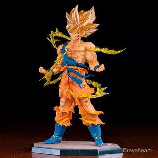 โมเดลฟิกเกอร์ อนิเมะ Dragon Ball Super Saiyan Son Goku Battle Damage Goku Chassis ของขวัญ SB5471