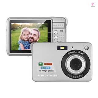 Andoer-2 Digital Camera 1080P Video Camcorder 48MP Anti-shake 8X Zoom LCD Screen for Kids Teens