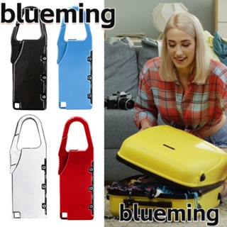 Blueming2 กุญแจล็อคตู้เสื้อผ้า โลหะผสมสังกะสี กันขโมย 3 หลัก แบบพกพา