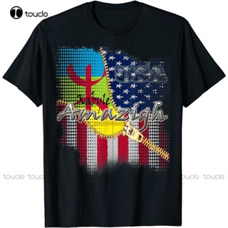 เสื้อเชิ้ตแขนสั้น พิมพ์ลายธง The Flag Flag Of The Flag Of The Kabyle ขนาดใหญ่ สําหรับผู้ชาย