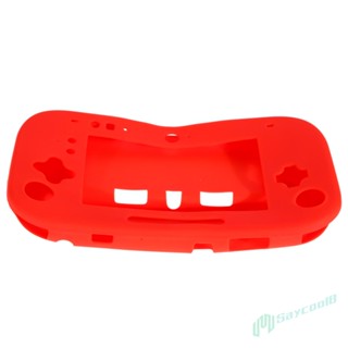 ✪Saycool✫【คุณภาพสูง】เคสซิลิโคน Au- สําหรับ Nintendo Wii U GamePad Controller9926