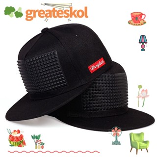 Greateskol หมวกเบสบอล ผ้าฝ้าย ทรงสามเหลี่ยม ระบายอากาศ 3 สี สไตล์ฮิปฮอป สําหรับผู้ชาย และผู้หญิง 2023