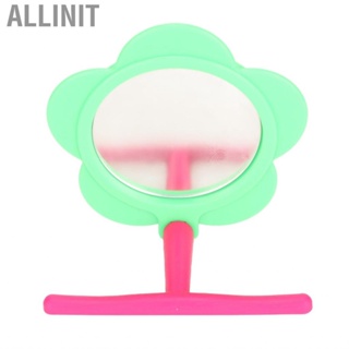 Allinit Bird Mirror Perch Flower Shape Decorative Plastic Stand Toy Fo Eca