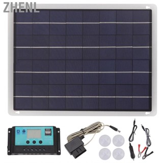 Zhenl Solar Panel   Kit 20W Monocrystalline Silicon 18V MU