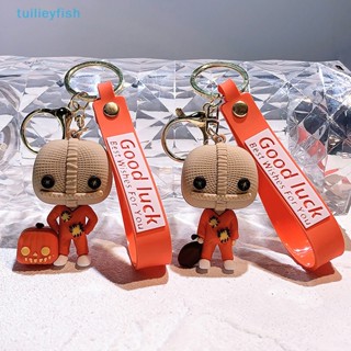 【tuilieyfish】พวงกุญแจ จี้รูปปลาฮาโลวีน สําหรับแขวนกระเป๋าเป้สะพายหลัง ของขวัญ【IH】