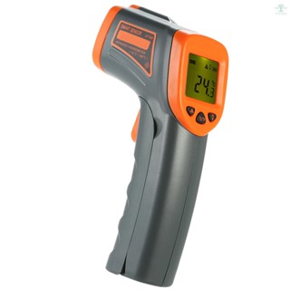 SMART SENSOR -32～380℃ 12:1 Portable Handheld Digital Non-contact IR Infrared Thermometer Temperature Tester Pyrometer Industrial Infrared Thermometer LCD Display with Backlight Centigrade Fahrenheit (NOT for Humans)