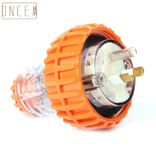 【ONCEMOREAGAIN】Reliable 15 Amp Male Plug with IP66 Waterproof Protection for Industries