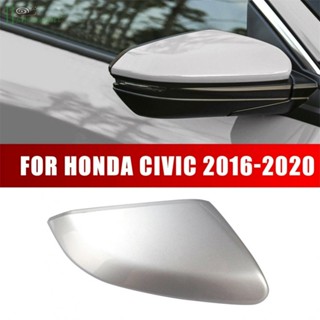 [ISHOWMAL-TH]Mirror Cover Mirror Parts Passenger Replacement Replacements Side Silver-New In 9-