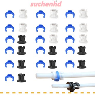 Suchenhd คลิปหนีบท่อฮีทซิงค์ โลหะ V6 สําหรับเครื่องพิมพ์ 16 ชุด