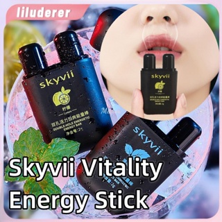 Skyvii Vitality Energy เครื่องช่วยหายใจทางจมูก/สองรูจมูก Sticks หลอดหยุดการนอนกรนป้องกันอาการง่วงนอนรีเฟรชน้ำมันหอมระเหยจมูกที่ว่างเปล่าจมูก HO