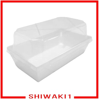 [Shiwaki1] กล่องอาหาร พร้อมฝาปิดใส สําหรับม้วนคุกกี้ ขนมขบเคี้ยว 50 ชิ้น
