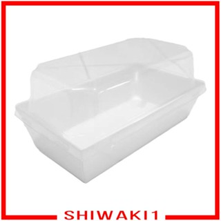 [Shiwaki1] กล่องอาหาร พร้อมฝาปิดใส สําหรับม้วนคุกกี้ ขนมขบเคี้ยว 50 ชิ้น