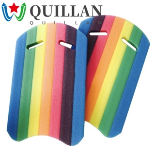 Quillan แผ่นโฟมลอยน้ํา สีรุ้ง อุปกรณ์เสริม สําหรับว่ายน้ํา เด็ก ผู้ใหญ่