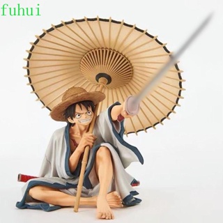 Fuhui โมเดลฟิกเกอร์ PVC รูปการ์ตูนอนิเมะ Monkey D Luffy สําหรับตกแต่งบ้าน