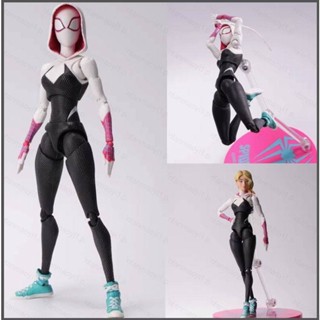 โมเดลฟิกเกอร์ Nana Spider-Man Across the Spider-Verse Gwen Stacy Spiderman ขยับข้อต่อได้ ของเล่นสําหรับเด็ก