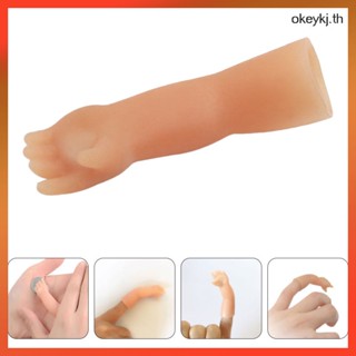 พร็อพมือปลอม ซิลิโคน ขนาดเล็ก สําหรับตกแต่งปาร์ตี้ฮาโลวีน