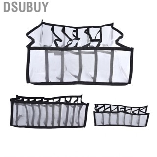 Dsubuy Drawer Organizer Breathable Underwear Storage Box Easy To Clean for Socks Bras Panties