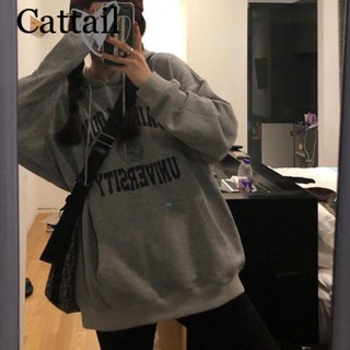 Cattail เสื้อกันหนาว เสื้อฮู้ด Korean casual คุณภาพสูง cozy A98J2FD37Z230911