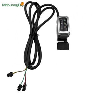 คันเร่งควบคุมความเร็วจักรยานไฟฟ้า LED 24v 36V 48V