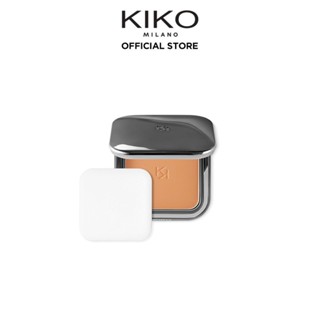 KIKO MILANO Matte Fusion Pressed Powder แมตต์ ฟิวชั่น เพรส พาวเดอร์ (แป้งพัฟ, คุมมัน, แป้งอัดแข็ง, แป้งตลับคุมมัน)