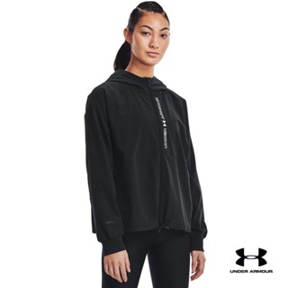 Under Armour UA Woven FZ Jacket อันเดอร์ อาร์เมอร์ เสื้อออกกำลังกายสำหรับผู้หญิง