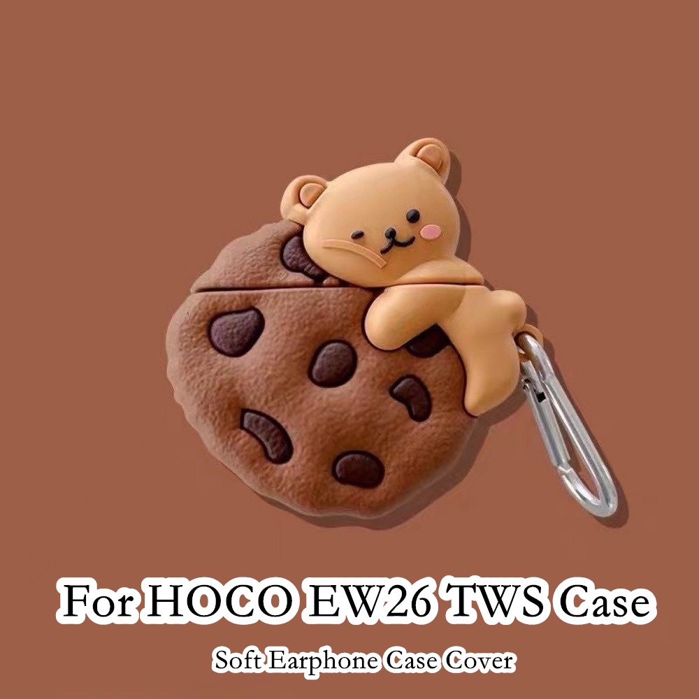 สําหรับ HOCO EW26 TWS กรณีอะนิเมะการ์ตูนซีรีส์สําหรับ HOCO EW26 ปลอกหูฟังแบบนุ่มฝาครอบ