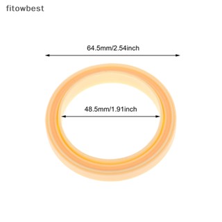Fbth ปะเก็นแหวนไอน้ําซิลิโคน ทนทาน 64 มม. แบบเปลี่ยน สําหรับเครื่องชงกาแฟ Breville 878 870 QDD 1 2 ชิ้น