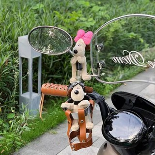 Cute Dog Magnetic Motorcycle Decoration Accessories Emma Yadea Electric Bicycle Doll Modification Accessories Small Electric Donkey Decoration 8NHJ