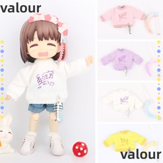 Valour เสื้อยืดลําลอง แขนสั้น สําหรับตุ๊กตา 1/12Bjd ob11