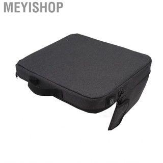 Meyishop Heated Cushion Black USB Smart 3 Gears Temperature Control Portable Stadium Pad Mat Warming Hot