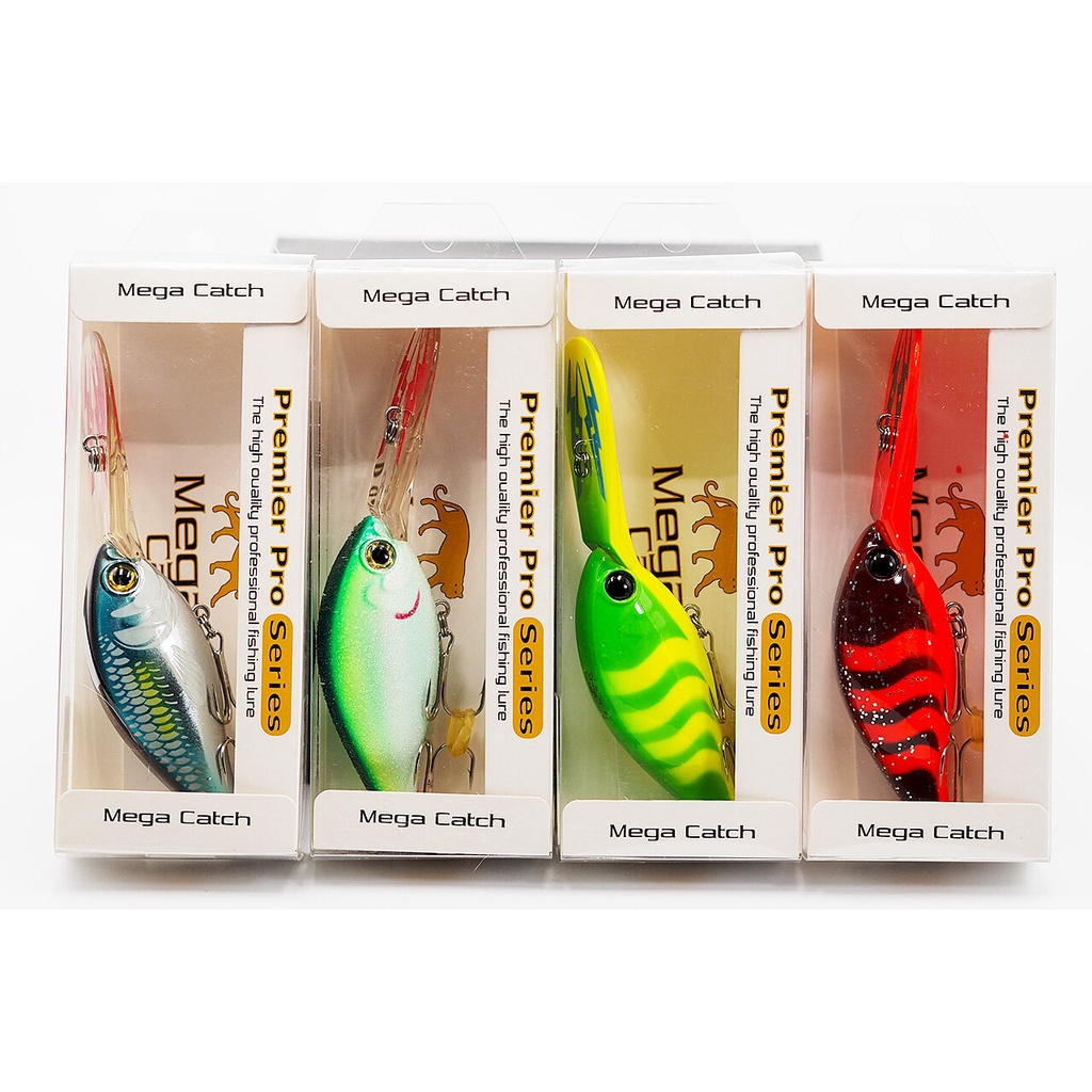 เหยื่อปลอม Mega Catch MC56/MC65/MC75 ปลั๊กดำลึก ปลั๊กชะโด รูปที่ 2
