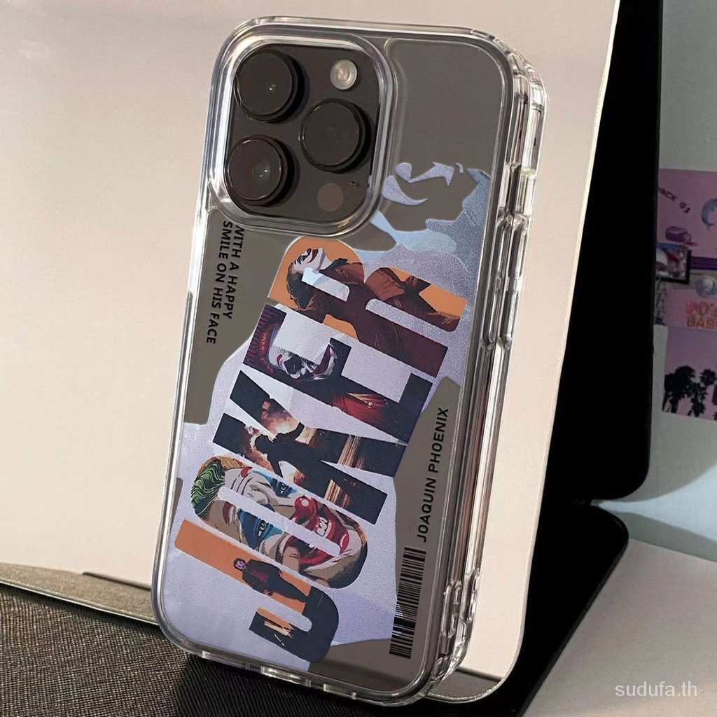 เคสโทรศัพท์มือถือแบบใส กันกระแทก ลายตัวตลก สําหรับ iPhone 15 14 13 12 11 pro max 15promax 13promax 14promax xr xs max 7 8plus 14plus 11promax