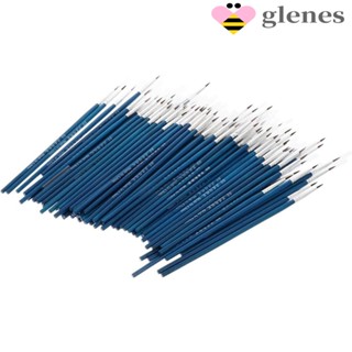 Glenes แปรงพู่กันเขียนพู่กัน วาดตัวอักษรจีน 4 สี 100 ชิ้น ต่อชุด